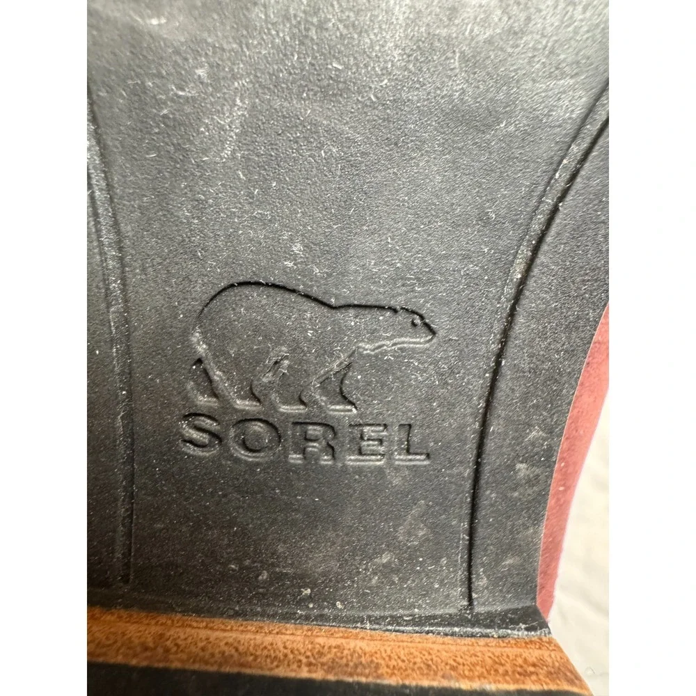SOREL Lolla Tall II Waterproof Suede Side Zip Knee‎ High Riding Boots Women's 6